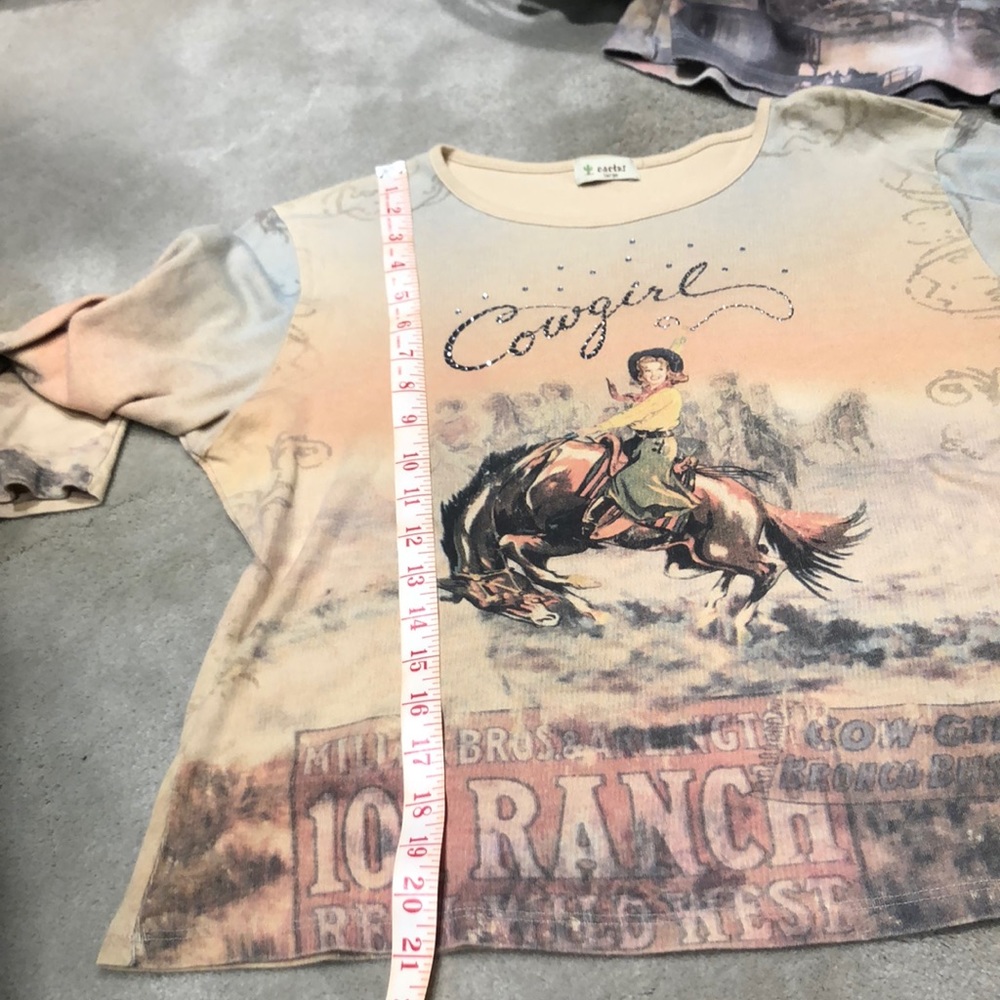 Cowgirl top With sparkle - Picture 6 of 8